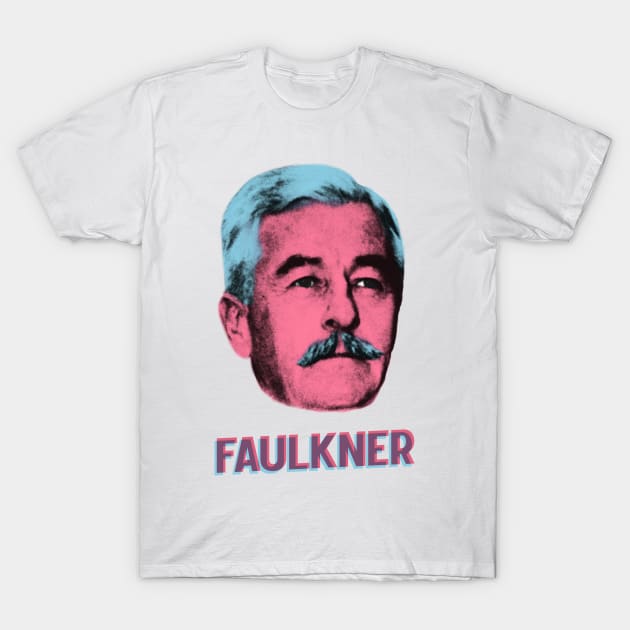 faulkner T-Shirt by undergroundnotes